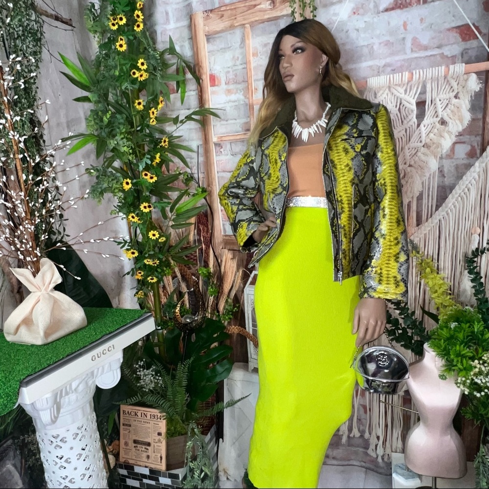 Snake Print Jacket - image 8